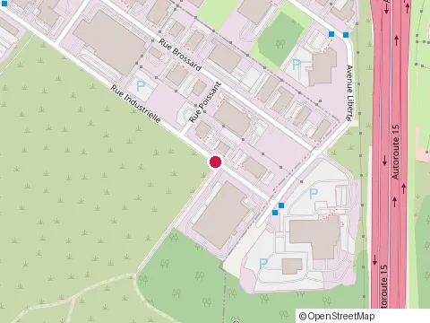 Location of Excavations Lemieux Inc at 213 Rue Industrielle, Delson
