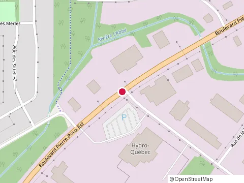 Location of Excavations Mario Roy Inc at 799 Bd Pierre-Roux E, Victoriaville