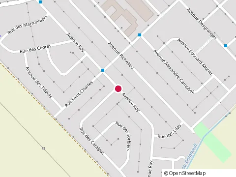 Location of Exceco Construction at 16085 Rue des Catalpas, Saint-Hyacinthe