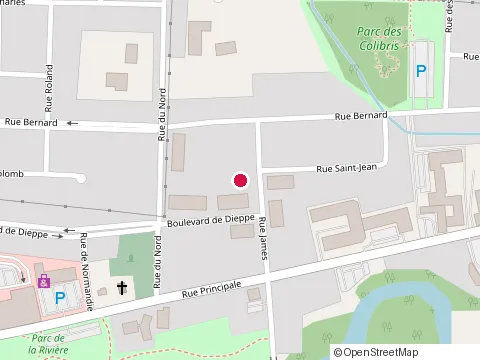 Location of Excel Scellant Inc. at 108 Rue James, Cowansville