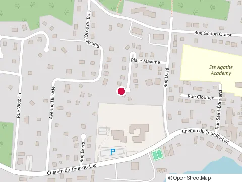 Location of Excellence Électrique at 42 Rue l'Orée du Bois, Sainte-Agathe-des-Monts