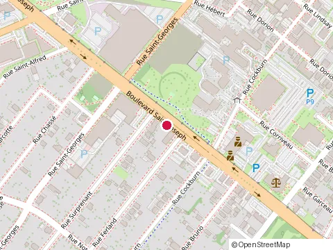 Location of Excellence Taekwondo Drummond at 1565 Boulevard Saint-Joseph, Drummondville