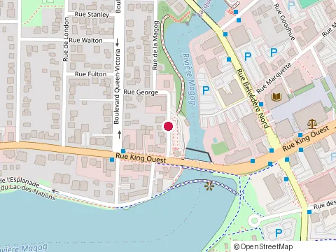Location of Excellencils at 33 Rue Richmond, Sherbrooke
