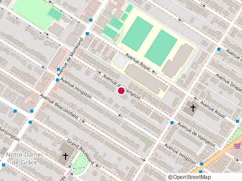 Location of Excelsus Statistics Inc at 4278 avenue de Hampton, Montréal