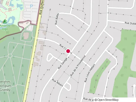 Location of Exil Expérience Spa at 5 Rue Comeau #5, Granby
