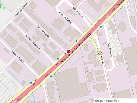 Location of Exo Demolition at 716 avenue Calais, Dorval