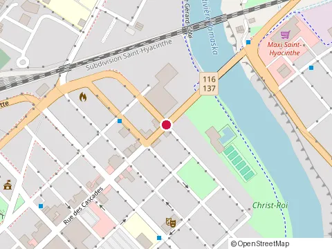 Location of Expert Informatique at 805 Rue des Cascades, Saint-Hyacinthe