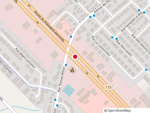 Location of Expert-Tech Autos at 596B route du Président-Kennedy, Lévis