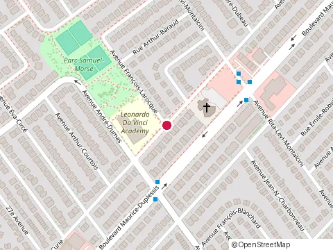 Location of Expertises F Scaringi Inc (les) at 8660 avenue Joliot Curie, Montréal