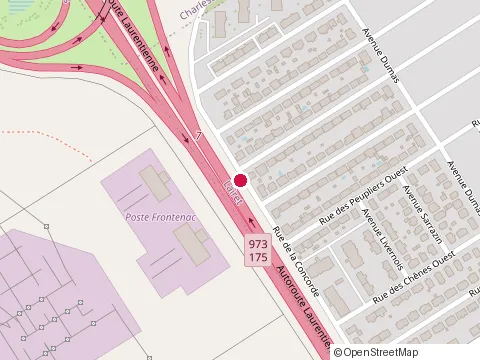 Location of Expertises Fp at 3185 Rue de Namur, Québec