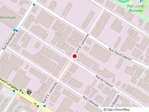 Location of Experts Sinistres Inspect Inc at 6712 Avenue Paul-Emile-Lamarche, Saint-Léonard