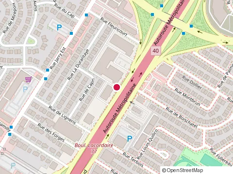 Location of Expo Renovation Inc at 5205 boulevard Métropolitain E, Saint-Léonard