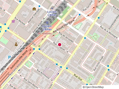 Location of Express Pro Int/Ext Fer Forge at 717 Rue Lusignan, Montréal