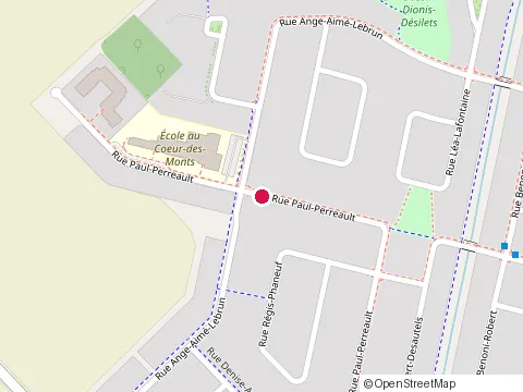 Location of Extazen Soins Corporels at 1163 Rue Bénoni-Robert, Beloeil