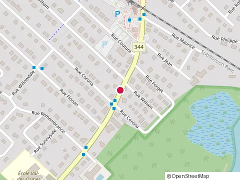 Location of Extensions Jeska at 254 Chemin de la Grande-Côte, Rosemère