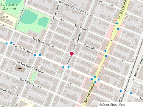 Location of Extreme Transport Towing at 2556A Rue Mousseau, Montréal