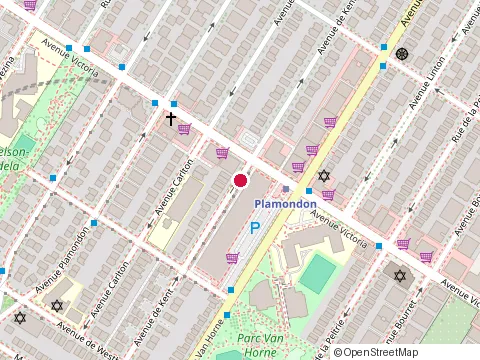 Location of Ezrat Israel Charitable Foundation at 4891 avenue de Kent, Montréal