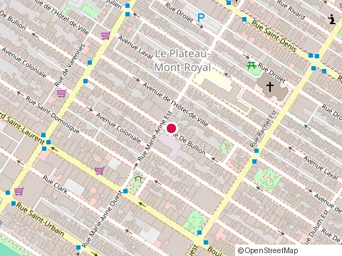 Location of F S T Entrepreneurs Inc at 4231 Rue de Bullion, Montréal