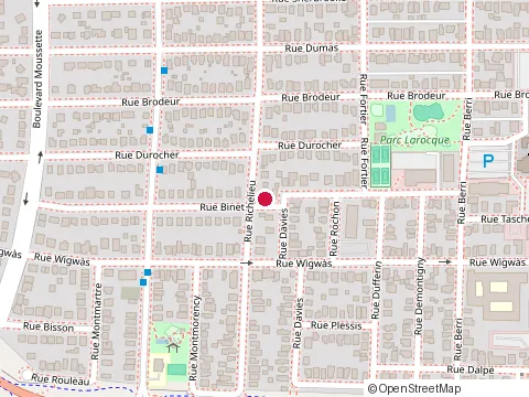 Location of F.K. Rénovation at 76 Rue Binet, Gatineau