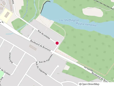 Location of Faim Renard at 404-74 Rue de Joliette, Bromont