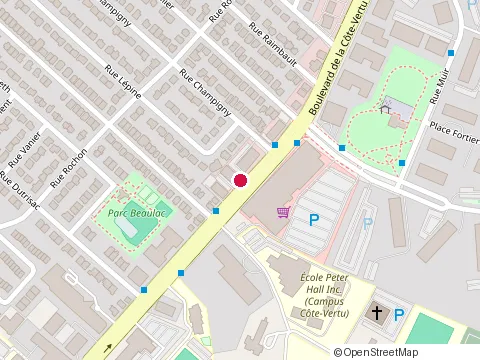 Location of Falafel Arax at 759 boulevard de la Cote-Vertu, Saint-Laurent