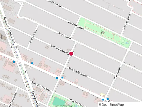 Location of Falco Dveloppement at 3-923 Rue Saint-Georges, Longueuil