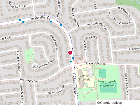 Location of Familia Pizza at 511 Rue A.-Gibeault, Gatineau