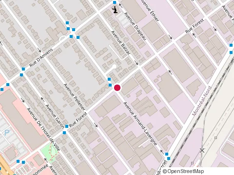 Location of Familles en Marche at 4638 Rue Forest, Montréal