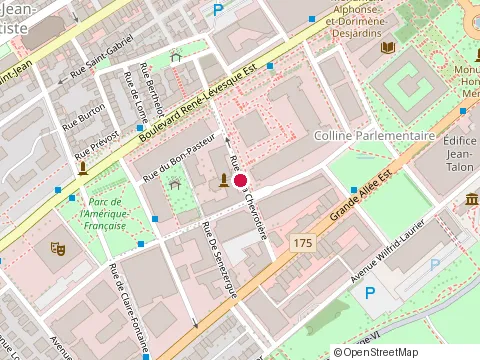 Location of Farwest Country Bar at 1155 Rue de la Chevrotière, Québec