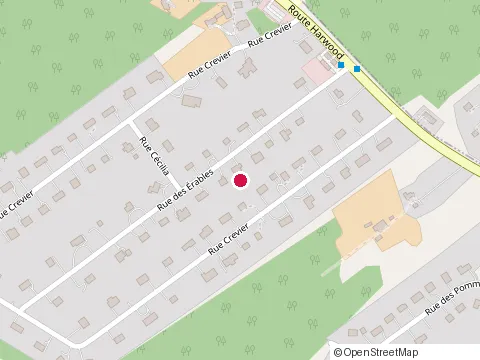 Location of Faucher, Jacques Construction Inc at 638 Rue Crevier, Vaudreuil-Dorion