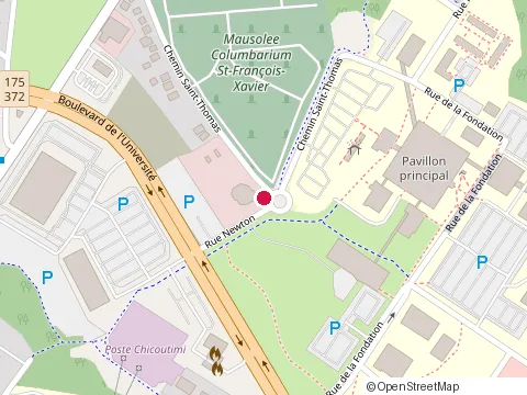 Location of Faz2 at 768 Rue d Alma, Chicoutimi