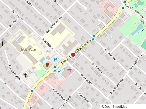 Location of Fc Physiothérapie - Physiothérapeute Rosemère at 358 Chem. de la Grande-Côte, Rosemère