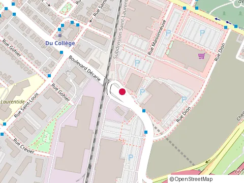 Location of Fct at 333 Bd Décarie Bureau 350, Saint-Laurent