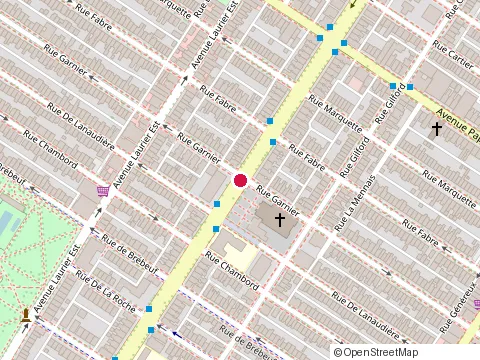 Location of Fcvr at 1340 St Joseph Blvd E, Montréal