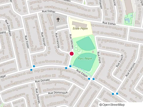 Location of Fd Comptabilité at 405 Rue Félicien, Laval