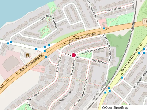 Location of Fdrs Entretien Maintenance Inc at 16095 Rue Victoria, Montréal