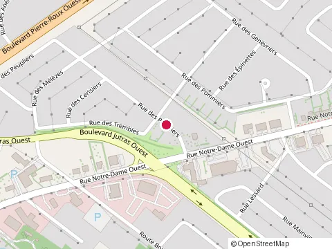 Location of Fecteau Alain Services Financiers at 9 Rue des Peupliers, Victoriaville