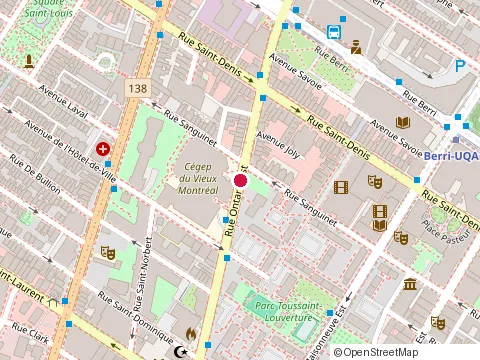 Location of Feejad at Rue Ontario Est Bureau 5014, Montréal