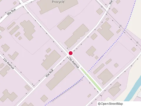 Location of Fenetres Altek Inc at 2525 95E Rue, Saint-Georges