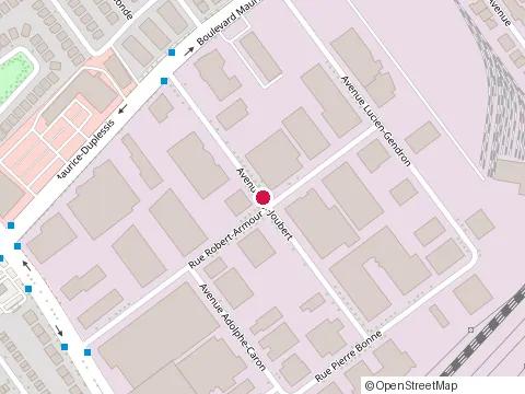 Location of Fenetresdirectwindows at 11900 avenue J.-J.-Joubert, Montréal