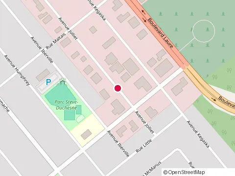 Location of Ferblanterie Vfr at 250 avenue Jolliet, Sept-Îles