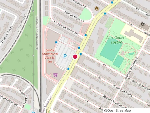 Location of Ferdowsi Persian School مجتمع آموزشی فردوسی مونترال at 7085 Chemin de la Côte-des-Neiges, Montréal