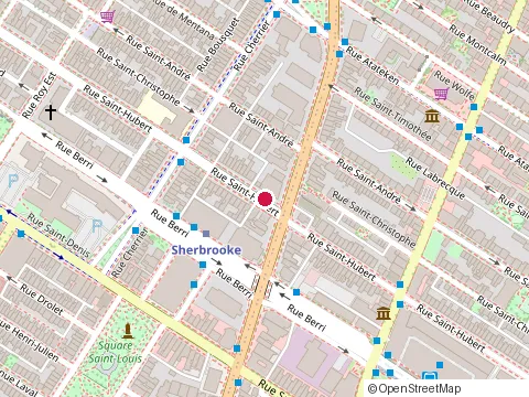 Location of Ferland & Assoc at 3427 Rue Saint-Hubert, Montréal
