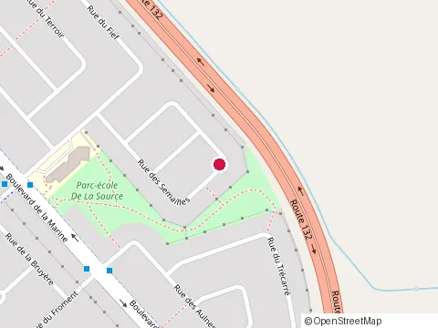 Location of Festin 2 Chefs Traiteur Événementiel at Rue des Moissons, Varennes