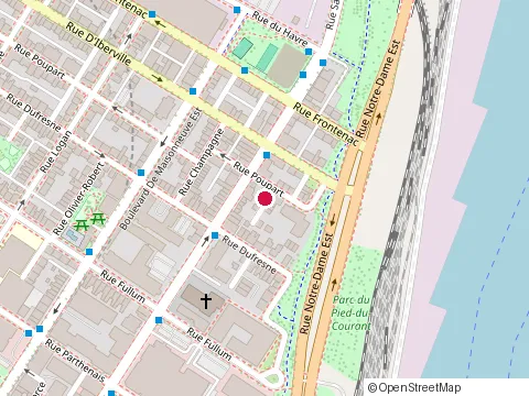 Location of Ffancy Food at 2412 Rue Cadot, Montréal