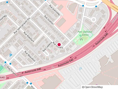 Location of Fgl Artisan Plâtrier Inc at 68 Rue Vaudry, Sainte-Thérèse