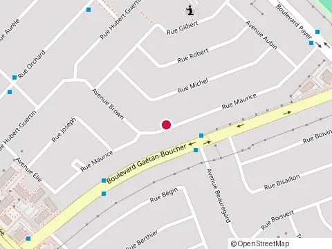 Location of Fibr-O-Beton at 5074 Rue Maurice, Saint-Hubert