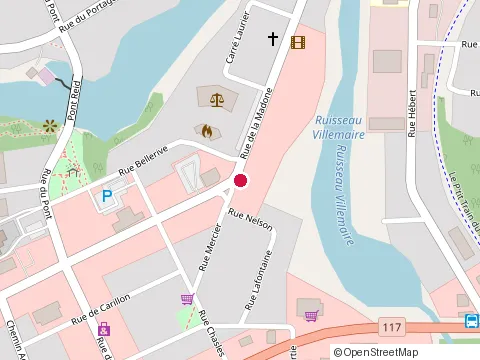 Location of Filtrum Construction at 953 Rue de la Madone, Mont-Laurier