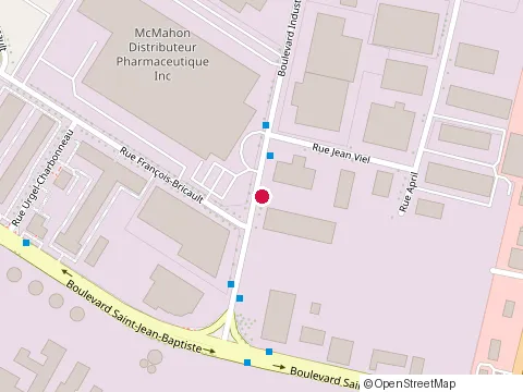 Location of Finition Beryo Bois at boulevard Industriel 12144, Montréal