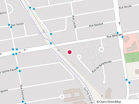 Location of Finition de Beton Omer Piche at 605 Rue de Bellefeuille, Saint-Jérôme